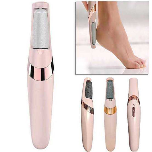 Rechargeable Foot Care Kit – 2 Roller Heads for Perfect Smoothness